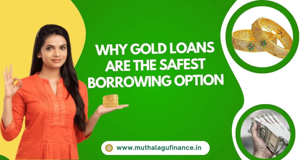 Gold bars stored securely in a vault, representing secure gold loan options